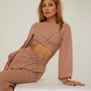 Ribbed Lounge Set